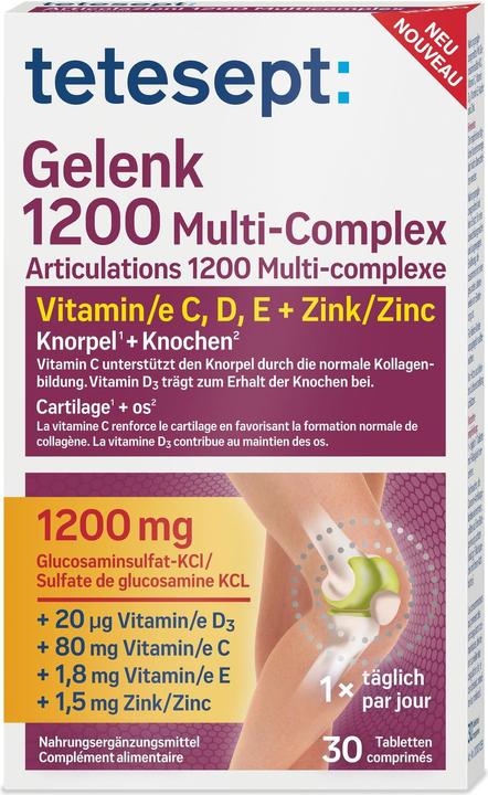 Produktbild Tetesept 1200 Multi-Complex (30 Stück, Tabletten, 78 g)
