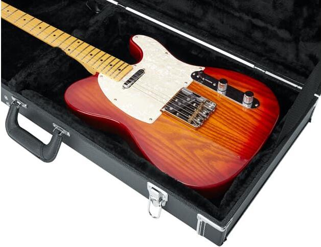 Image du produit Gator GW-ELECTRIC Electric Guitar Deluxe Wood Case Black