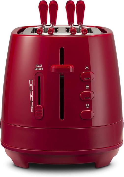 Produktbild De'Longhi DeLonghi CTLAP2203.R 2-Scheiben-Toaster/ Rot 550 W