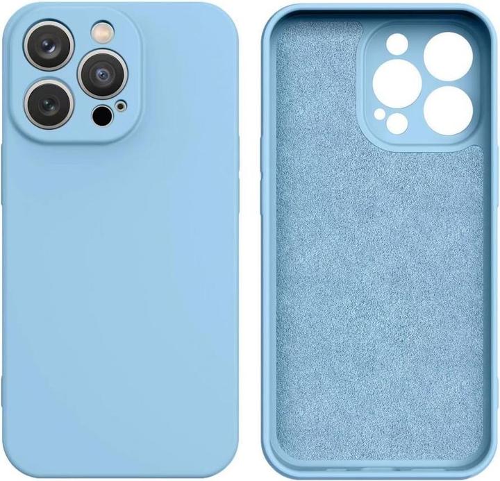 Produktbild Hurtel Silikonhülle für Samsung Galaxy A34 5G Silikonhülle hellblau (Samsung Galaxy A34 5G)