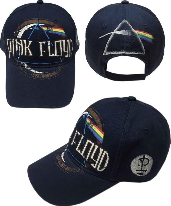 Produktbild Pink Floyd PinkFloyd DSOTM Album Distress NAVY Baseball Cap
