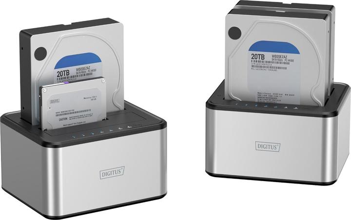 Produktbild Digitus USB 3.0 Duale SATA HDD Dockingstation 2,5"/ 3,5
