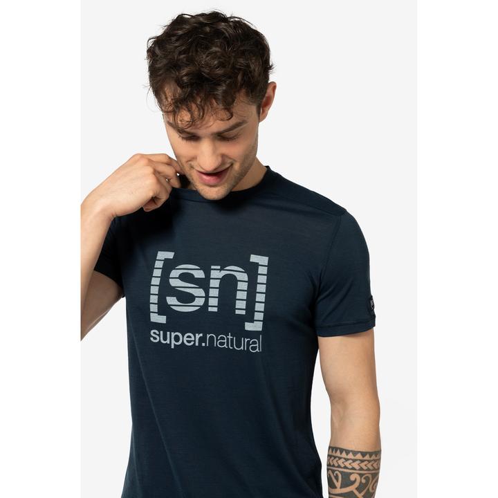 Produktbild Super Natural Grid Logo Tee (XXL)