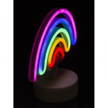 Actual product image Ootb Neon light, rainbow, approx. 25 x 10 x 17.5 cm