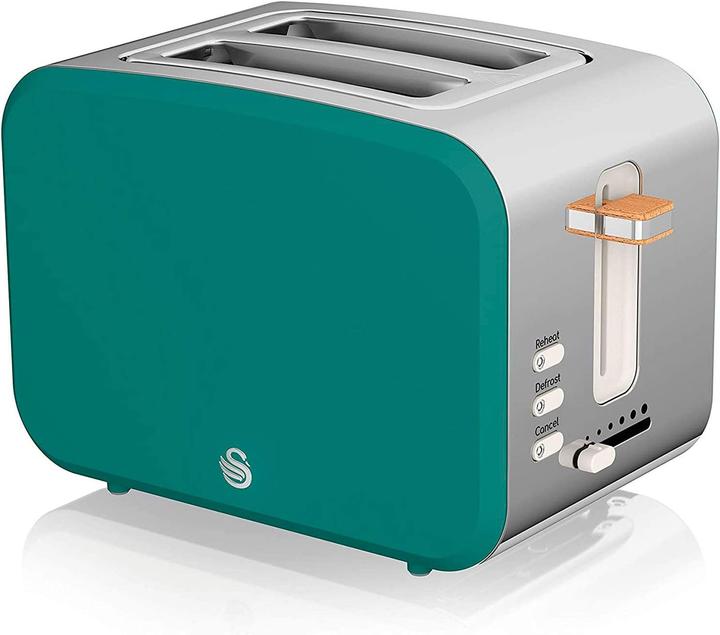 Image du produit Swan Broodrooster nordique - 900 Watt- groen