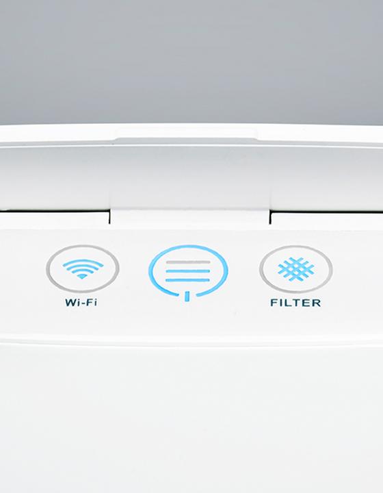 Actual product image Blueair 605 Air Purifier HEPA Particle Filter WiFi (72 m²)