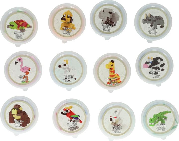 Produktbild Jono Toys Bausteine ​​Minitier im Glas
