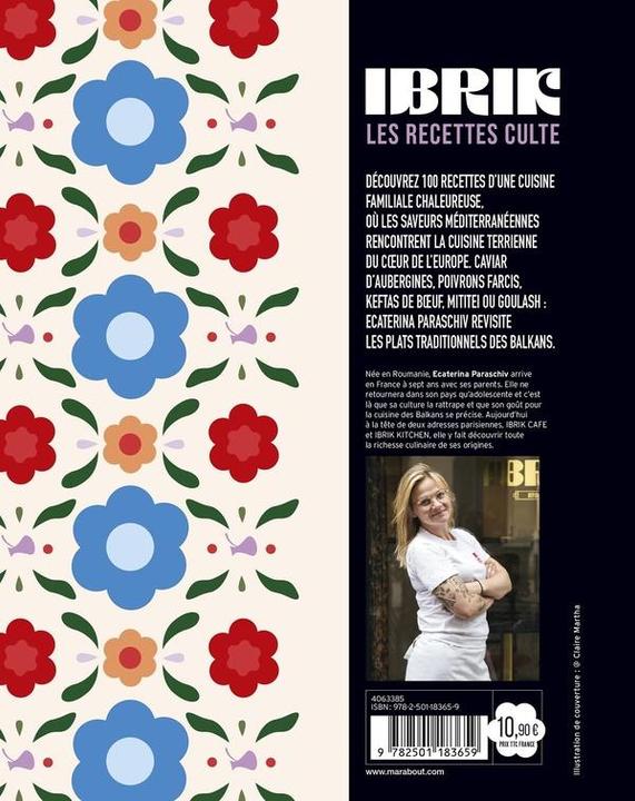 Image du produit Ibrik : les recettes culte : ma cuisine des Balkans (Français, Paraschiv-Poirson Ecaterina, 2024)
