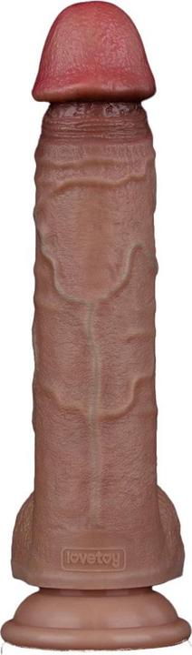 Actual product image Lovetoy Two-layer silicone dildo 23.5 cm