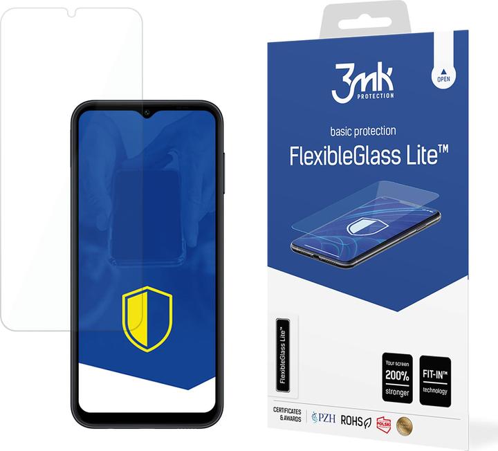 Actual product image 3MK FlexibleGlass Lite Sam A14 5G A146 Szkło Hybrydowe Lite (1 Piece, Samsung Galaxy A14 5G, Samsung Galaxy A14)