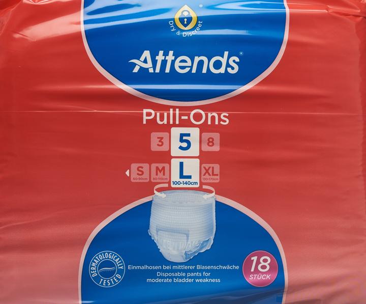 Image du produit Attends Pull Ons 5 L (18 x, L)