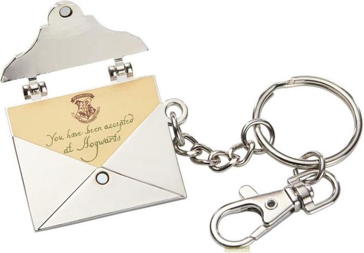 Produktbild Noble Collection Harry Potter Metall Schlüsselanhänger Hogwarts Acceptance Letter