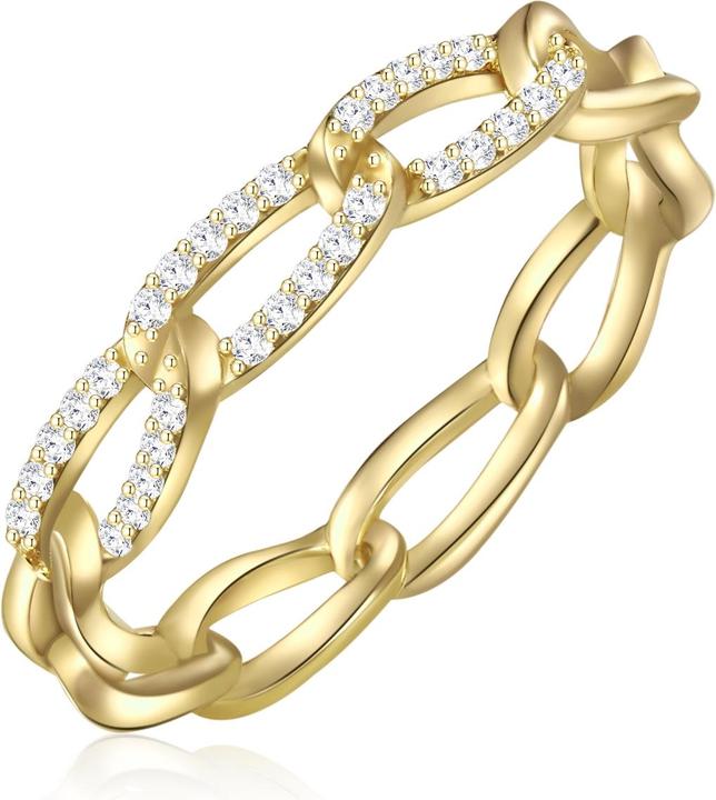 Image du produit Glanzstücke München Femme argent sterling zirconium or jaune - 28575 (48, Argent 925)
