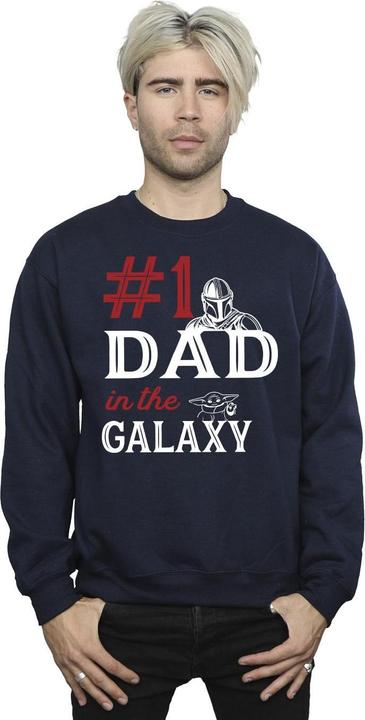 Immagine prodotto Star Wars Mandalorian Number One Dad Felpa Uomo (XL)