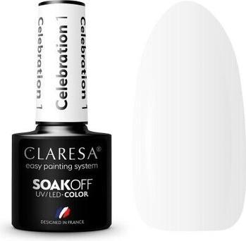 Image du produit Claresa Vernis à ongles UV Celebration 5ml (Blanc, Vernis couleur)