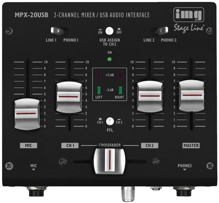 Immagine prodotto Img Stage Line Mpx-20usb (Mixer battaglia)
