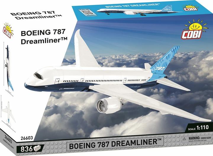 Actual product image Cobi Boeing 787 Dreamliner / 836 pcs