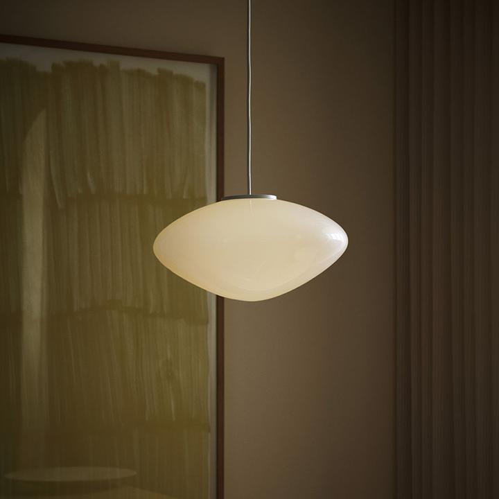 Actual product image &Tradition Mist pendant light AP15 Matt White (G9)