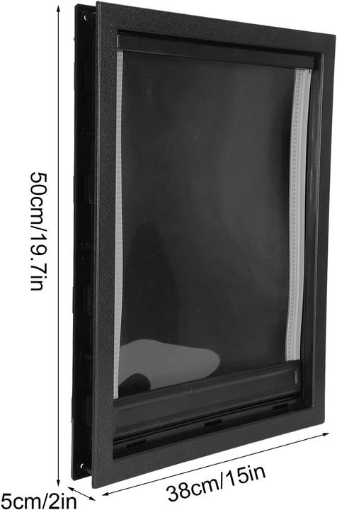 Produktbild Salutuy Grosse Hundeklappe (Magnetische Katzenklappe)