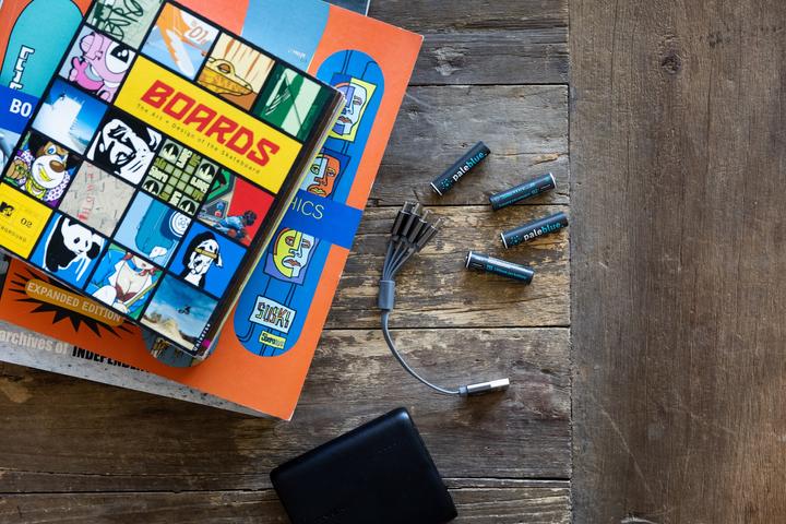 Image du produit Pale Blue AA USB-C (4 pcs, AA, 1700 mAh)