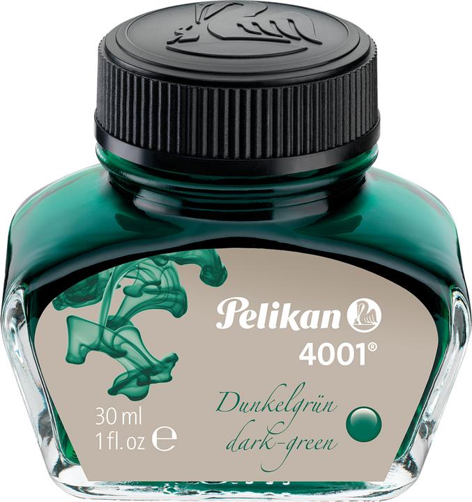 Immagine prodotto Pelikan Vetro a inchiostro 4001 (Calamaio, Verde scuro)