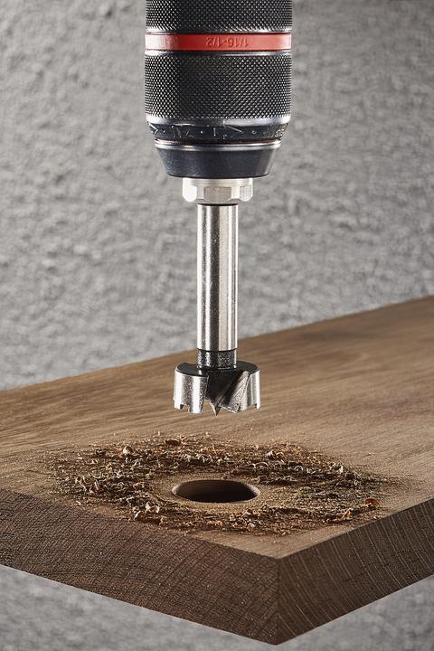 Actual product image wolfcraft wolfcraft 1 Forstnerbohrer-Set 5-tlg. ø15-35x90mm (15 mm, 35 mm, 20 mm, 25 mm, 30 mm)