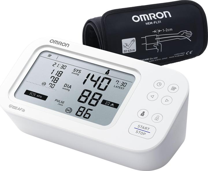 Omron M6 COMFORT AFIB upper arm blood pressure monitor (Blood pressure monitor upper arm)