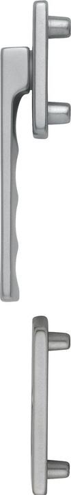 Produktbild Hoppe Fenstergriff-Halbgarnitur TOULON aussen flach, Aluminium Edelstahl Effekt (Türgriff)