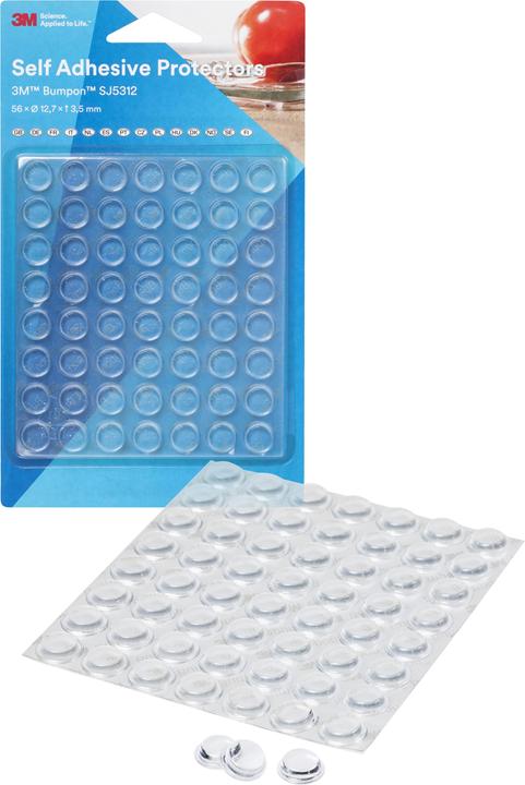 Actual product image 3M Bumpon (Stop dampers, 56 Piece)