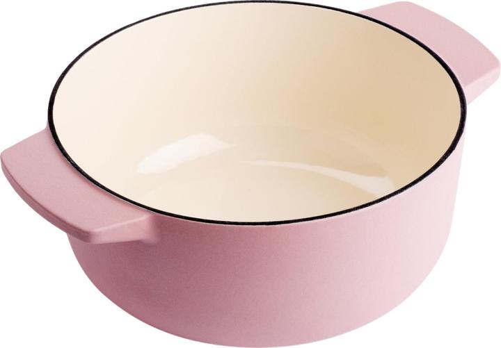 Actual product image KitchenAid braadpan enamel 22cm - dried rose - limited edition (26 cm, Casserole + Stewpot, Cast iron)