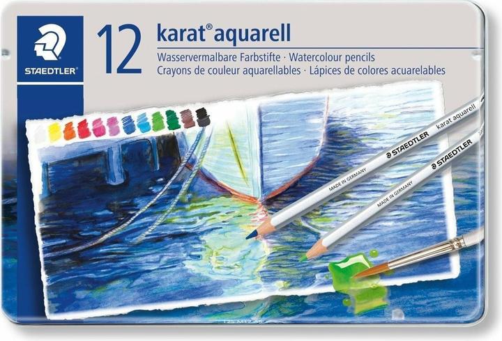 Immagine prodotto Staedtler matite acquerellabili karat aquarell 125 (Colori assortiti, 12 x)