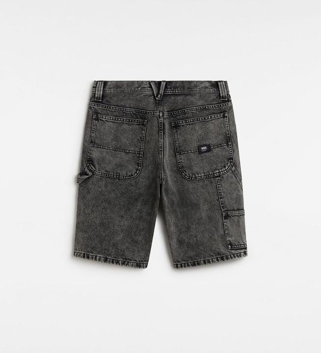 Actual product image Vans DRILL CHORE LOOSE DENIM SHORT Stonewash Black (32)