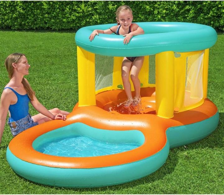 Actual product image Bestway Bouncy Castle with Paddling Pool Jumptopia