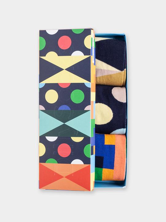 DillySocks Geometric Illusion (3er Box) (41 - 46)