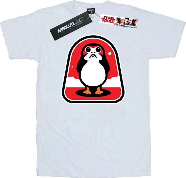 Immagine prodotto Star Wars The Last Jedi Porgs Badge Maglietta Uomo (S)