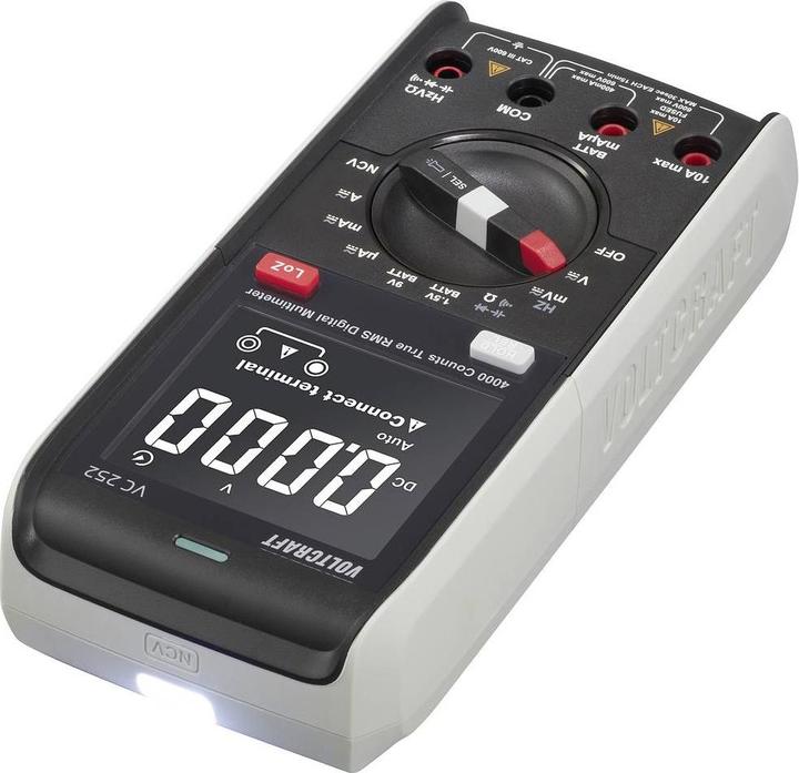 Produktbild Voltcraft VC252 Hand-Multimeter kalibriert (ISO) digital CAT III 600 V Anzeige (CAT III 600V)