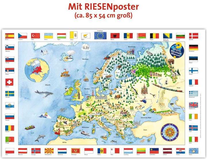 Image du produit Ravensburger Mein erster Europa-Atlas (Allemand, Andrea Erne, 2020)