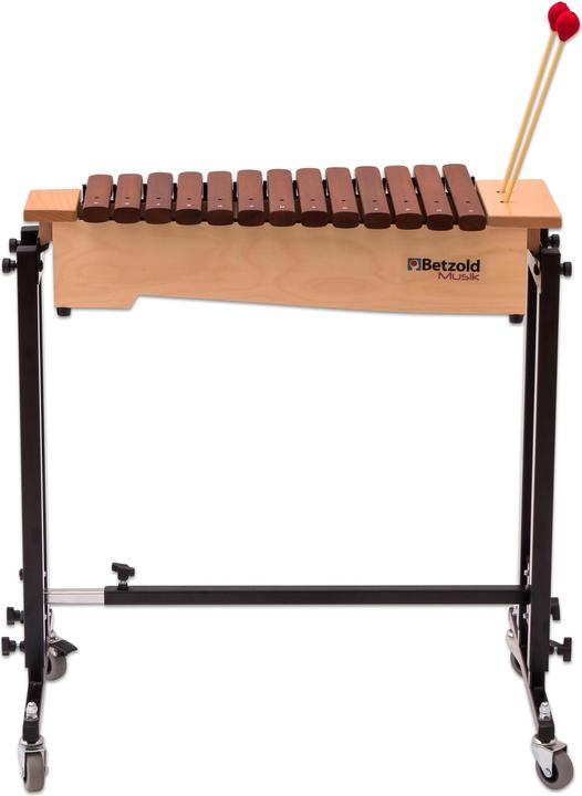 Image du produit Betzold Musik Xylophone soprano + chariot à pied (Xylophone)