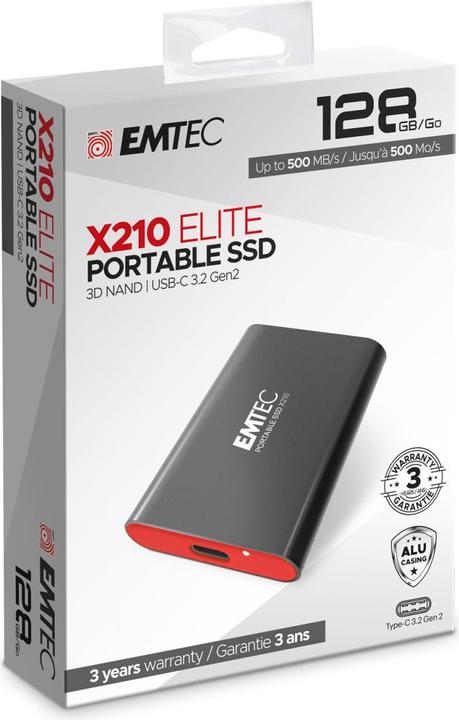Actual product image Emtec X210 Elite (128 GB)
