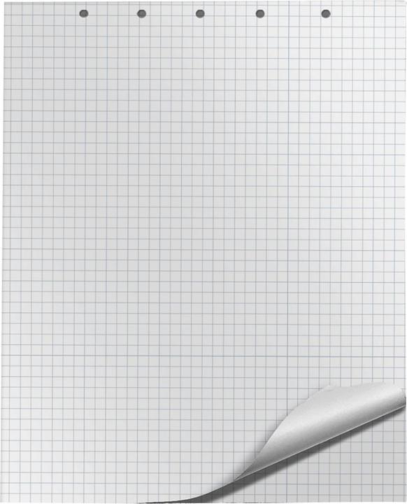 Image du produit Q-Connect K-CONNECT Bloc de papier pour paperboard, quadrillé, 65x100cm, 20 cartes, blanc