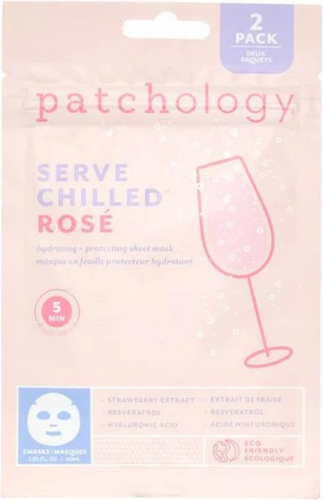 Patchology Face - Serve Chilled Rosé Sheet Mask Duo Pack