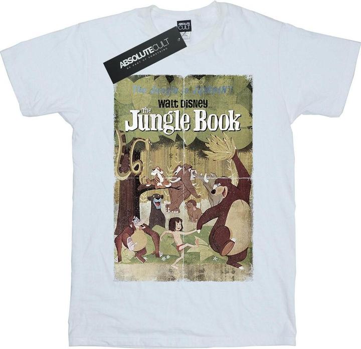 Produktbild Disney The Jungle Book Retro Poster TShirt Jungen (140, 146)