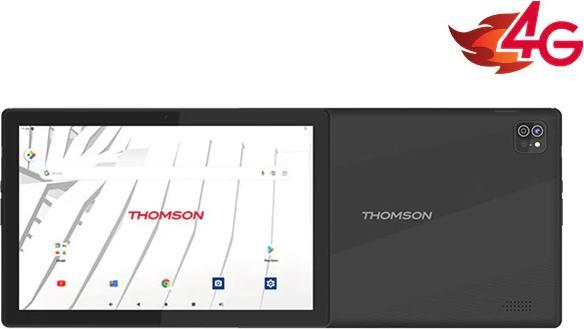 Actual product image Thomson TEO10 LTE, 10.1-inch (1920x1200) FHD IPS display, Quad Qore MTK8766, 4 GB RAM, 128 GB ROM, 1xNanoSim (4G, 10", 128 GB, Black)