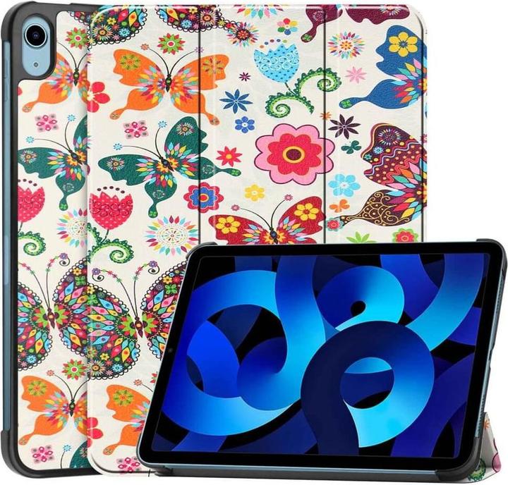 Immagine prodotto Cover-Discount iPad 2022 (10a generazione) - Custodia Smart Tri-fold in pelle con farfalle (iPad 2022 (10a generazione))