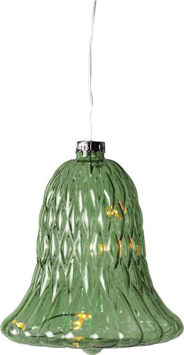 Sirius LED tree ornament Luna bell, Ø 9 cm