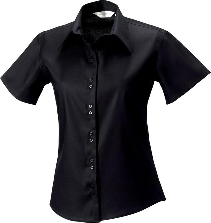 Russell Collection Bluse Kurzarm bügelfrei