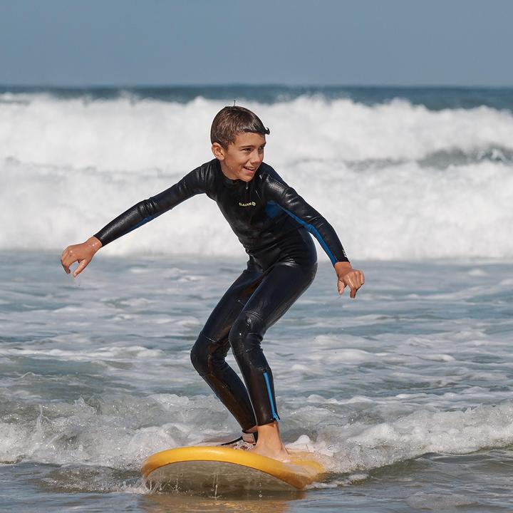 Actual product image Olaian SWS100TW 2/2 JR Surf wetsuit NAV (2 mm, 128)