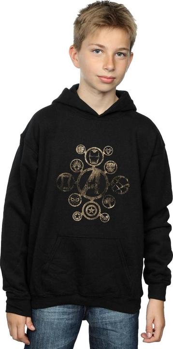 Immagine prodotto Avengers Infinity War Icons Felpa con Cappuccio Ragazzi (116)
