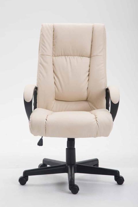 Image du produit CLP Chaise de bureau XL Sparta similicuir, crème