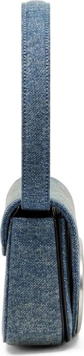 Actual product image Diesel 1dr shoulder bag in denim color blue jeans